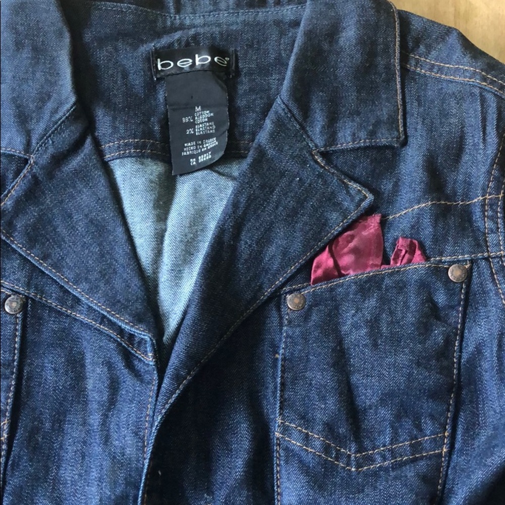 Bebe Jean jacket - Picture 2 of 2